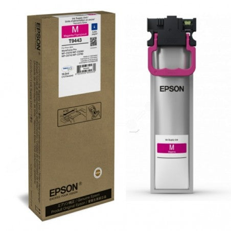 Genuine Epson T9443 Magenta Ink Cartridge