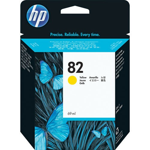 Genuine HP 82 Yellow Ink Cartridge C4913A