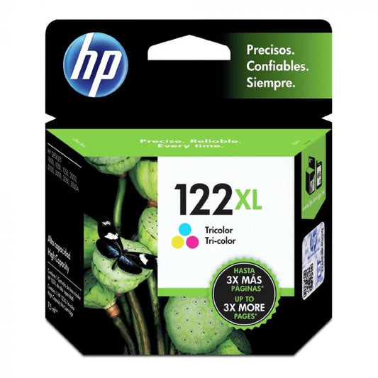 Genuine HP 122XL Tri-colour Ink Cartridge CH564H