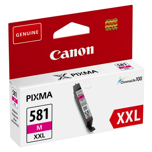 Genuine Canon CLI-581XXL Magenta Ink Cartridge 1996C001
