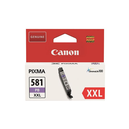 Genuine Canon CLI-581XXL Photo Blue Ink Cartridge 1999C001