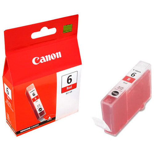 Genuine Canon BCI-6R Red Ink Cartridge 8891A002