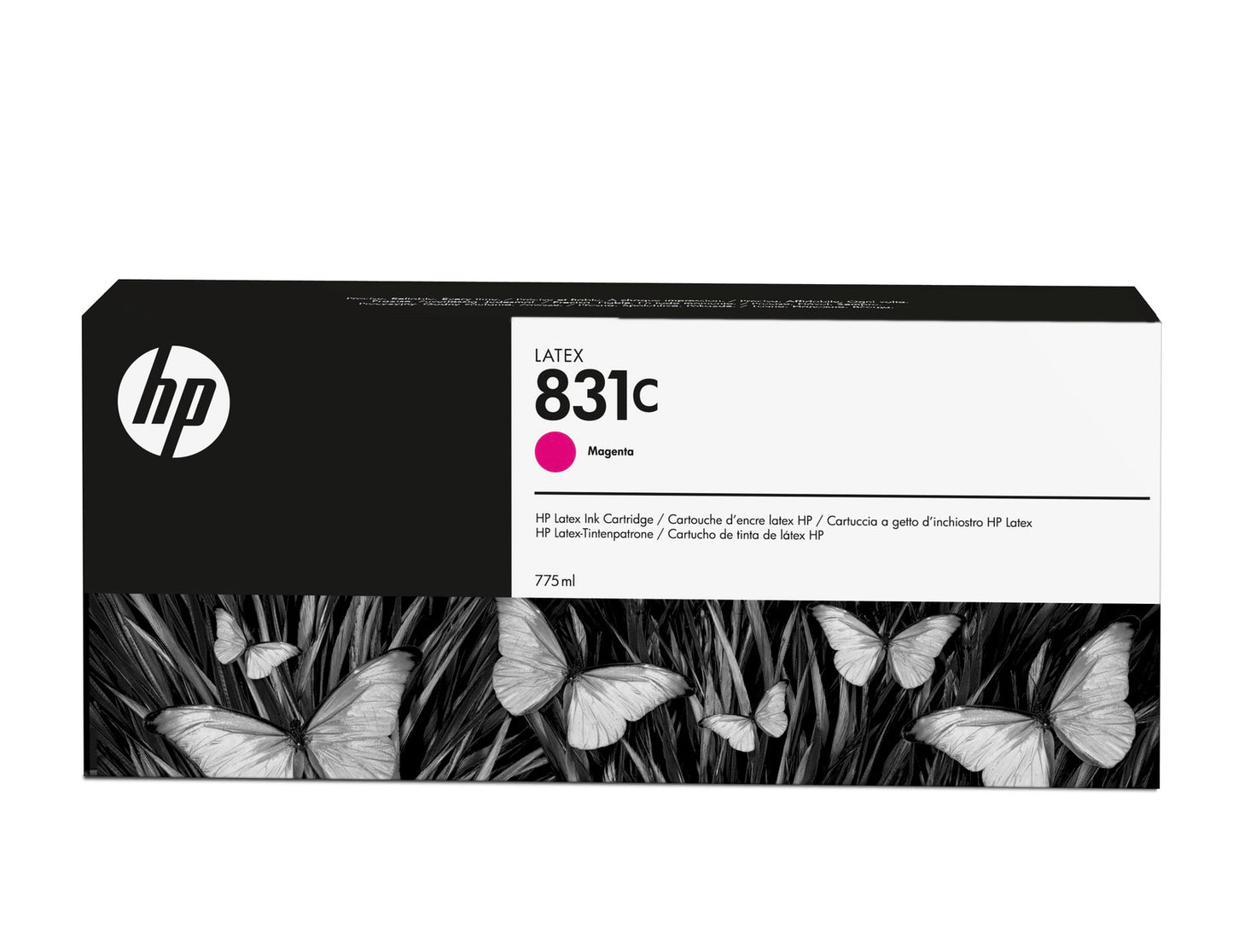 Genuine HP 831C Latex Ink Cartridge Magenta 775ml CZ696A