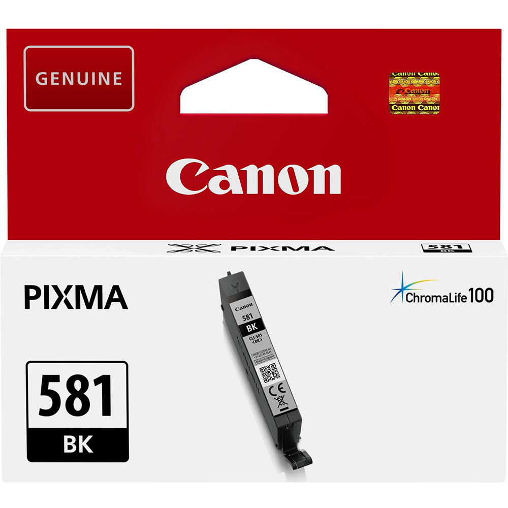 Genuine Canon CLI-581 Black Ink Cartridge 2106C001