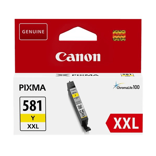 Genuine Canon CLI-581XXL Yellow Ink Cartridge 1997C001