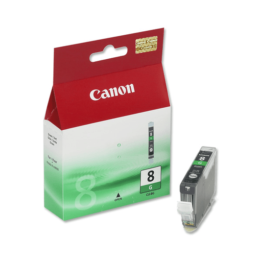 Genuine Canon CLI-8G Green Ink Cartridge 0627B001