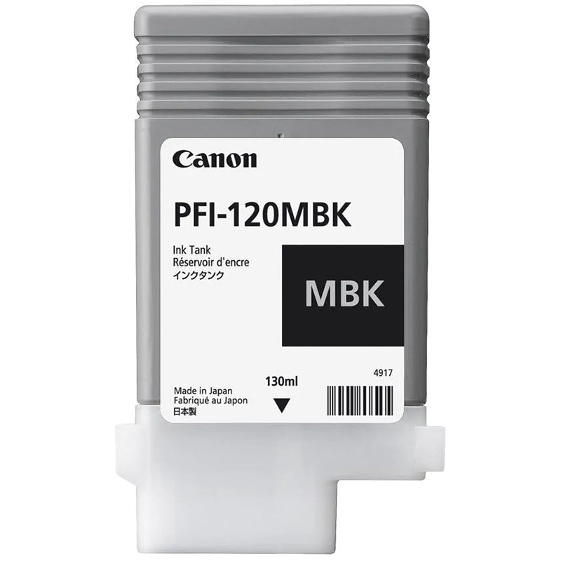 Genuine Canon PFI-120MBK Matte Black Ink Cartridge 2884C001