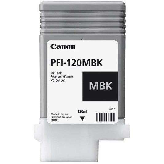 Genuine Canon PFI-120MBK Matte Black Ink Cartridge 2884C001