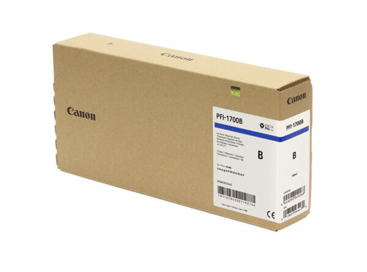 Genuine Canon PFI-1700B Blue Ink Cartridge 0784C001