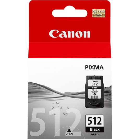 Genuine Canon 512 Black Ink Cartridge 2969B001 (VAT Included) - Free P+P
