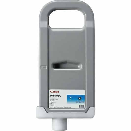 Genuine Canon PFI-703C Cyan Ink Cartridge