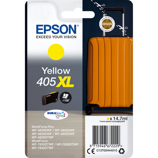 Genuine Epson 405XL Yellow Ink Cartridge