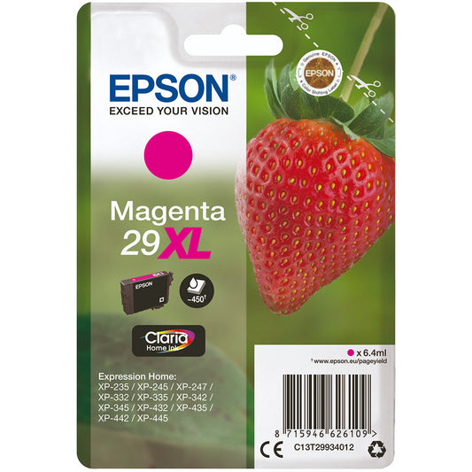 Genuine Epson 29XL Magenta Ink Cartridge