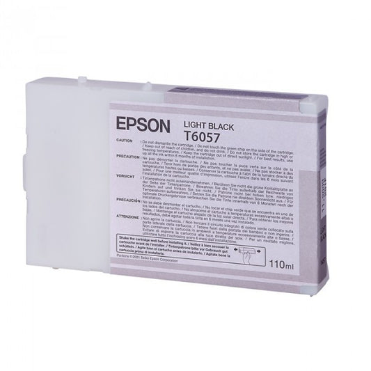 Genuine Epson T6057 Light Black Ink Cartridge (C13T605700)