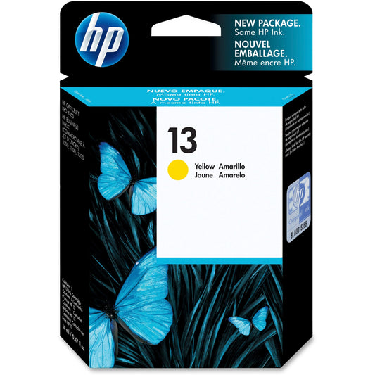 Genuine HP 13 Yellow Ink Cartridge C4817A