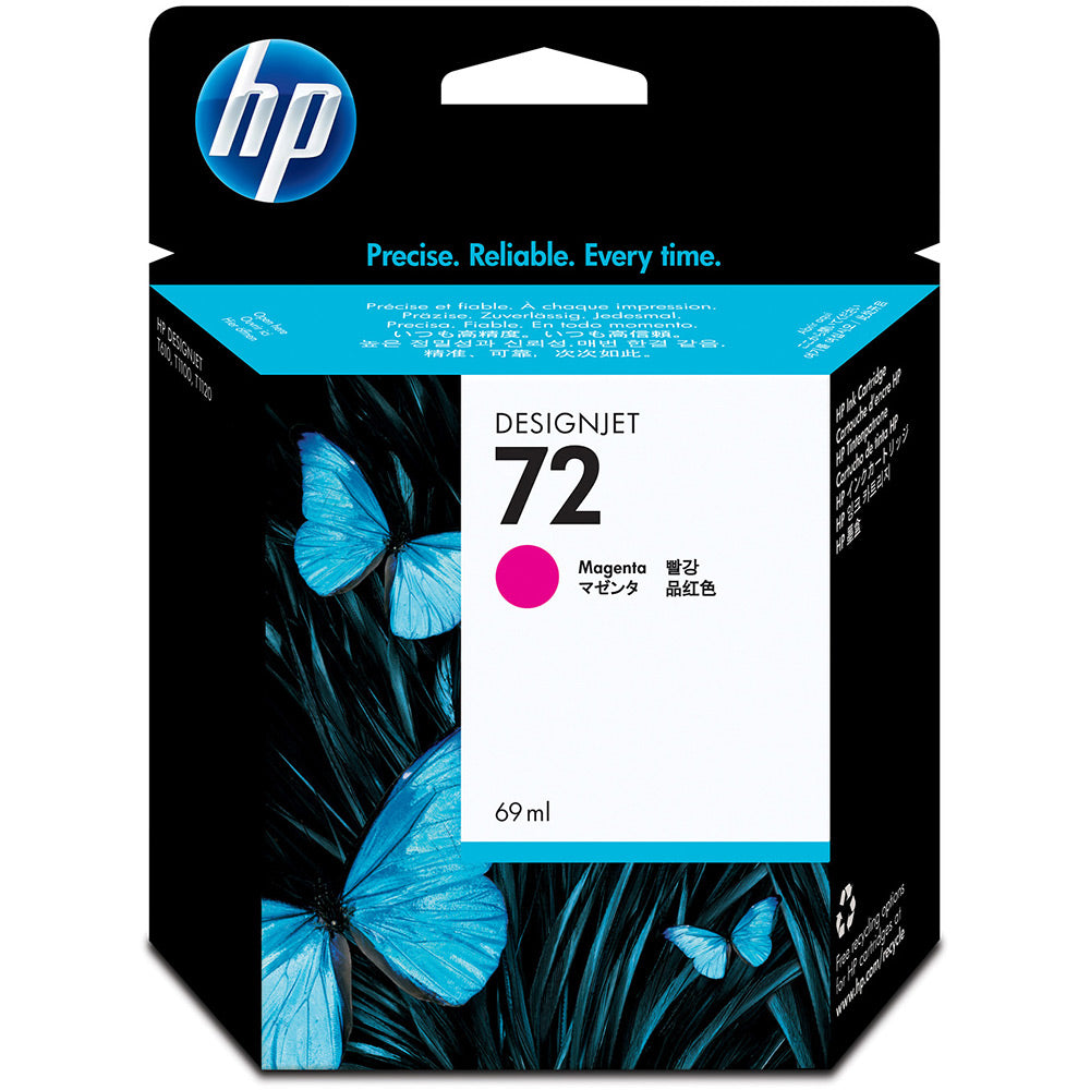 Genuine HP 72 Magenta Ink Cartridge 69ml C9399A