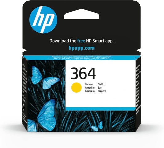 Genuine HP 364 Yellow Ink Cartridge CB320EE
