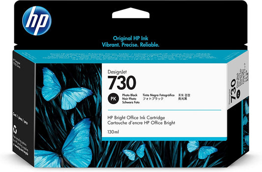 Genuine HP 730 Photo Black Ink Cartridge P2V67A