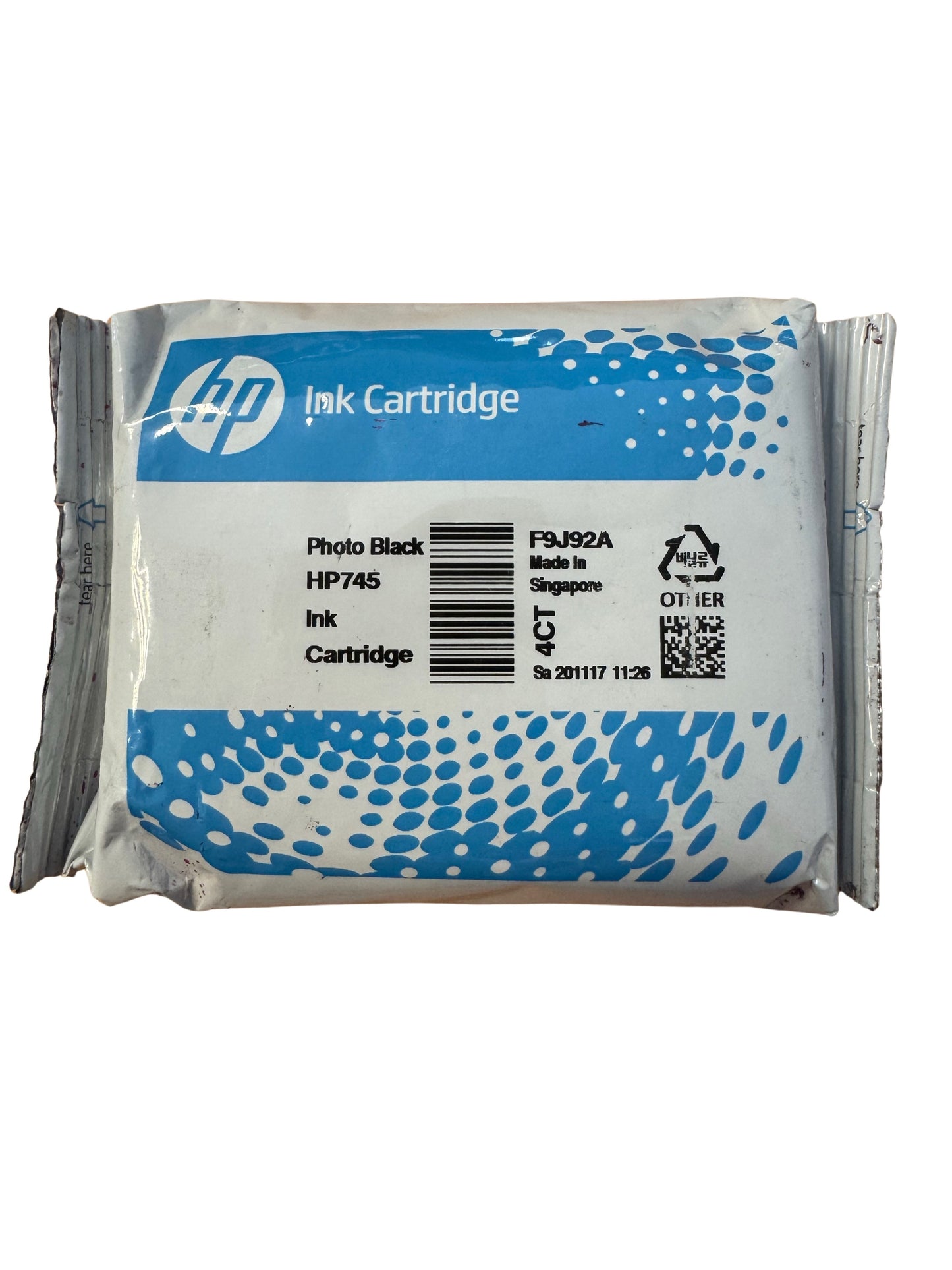 Genuine HP 745 Photo Black Ink Cartridge F9J92A