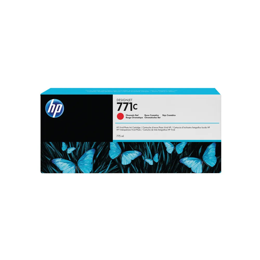 Genuine HP 771c Chromatic Red Ink Cartridge B6Y08A