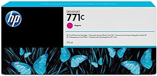Genuine HP 771c Magenta Ink Cartridge B6Y09A