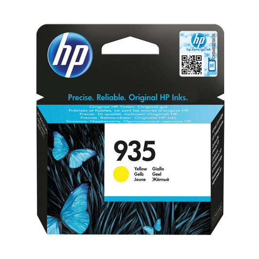 Genuine HP 935 Yellow Ink Cartridge C2P22AE