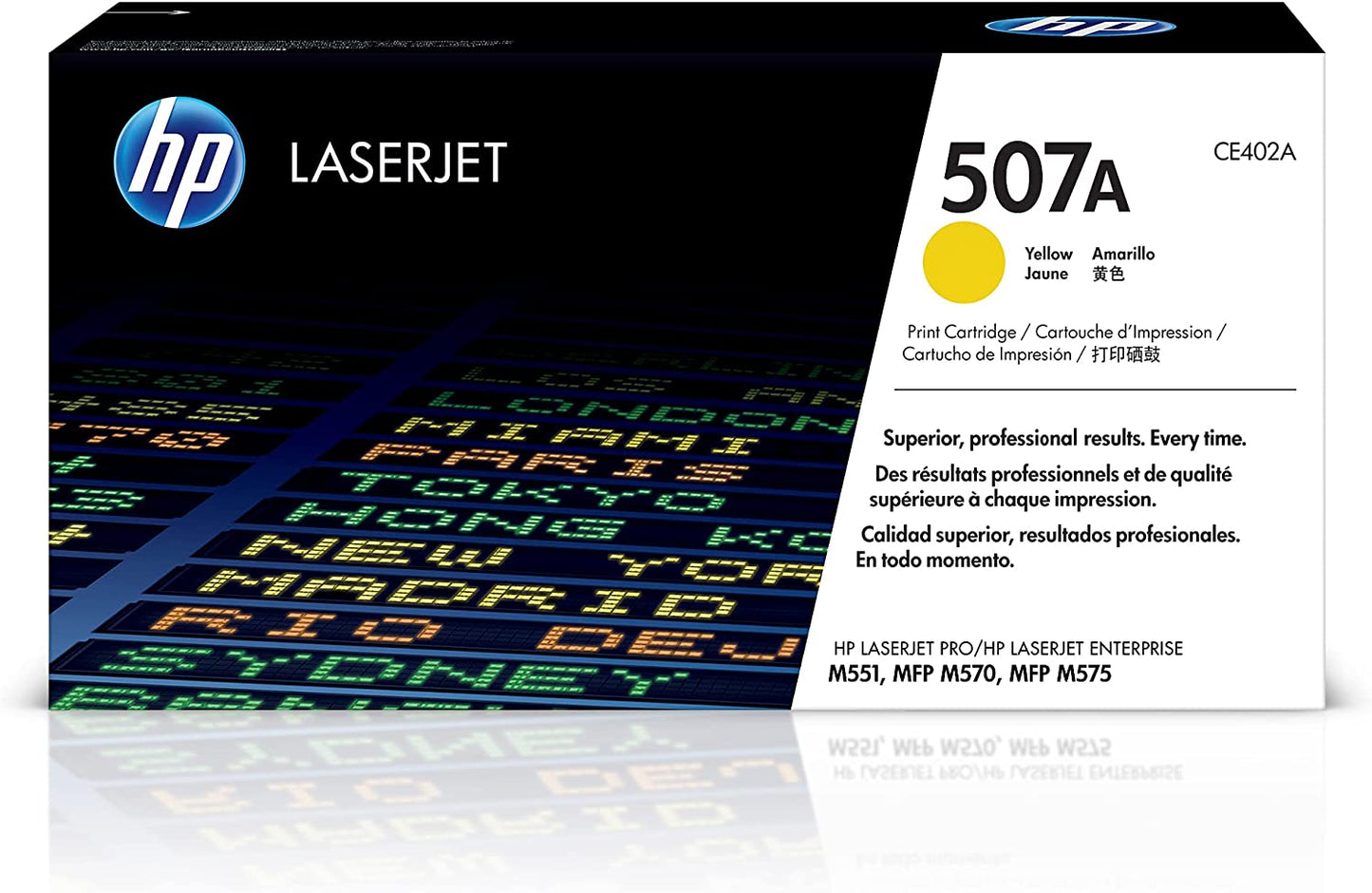 Genuine HP CE402A (507A) Yellow Printer Toner Cartridge