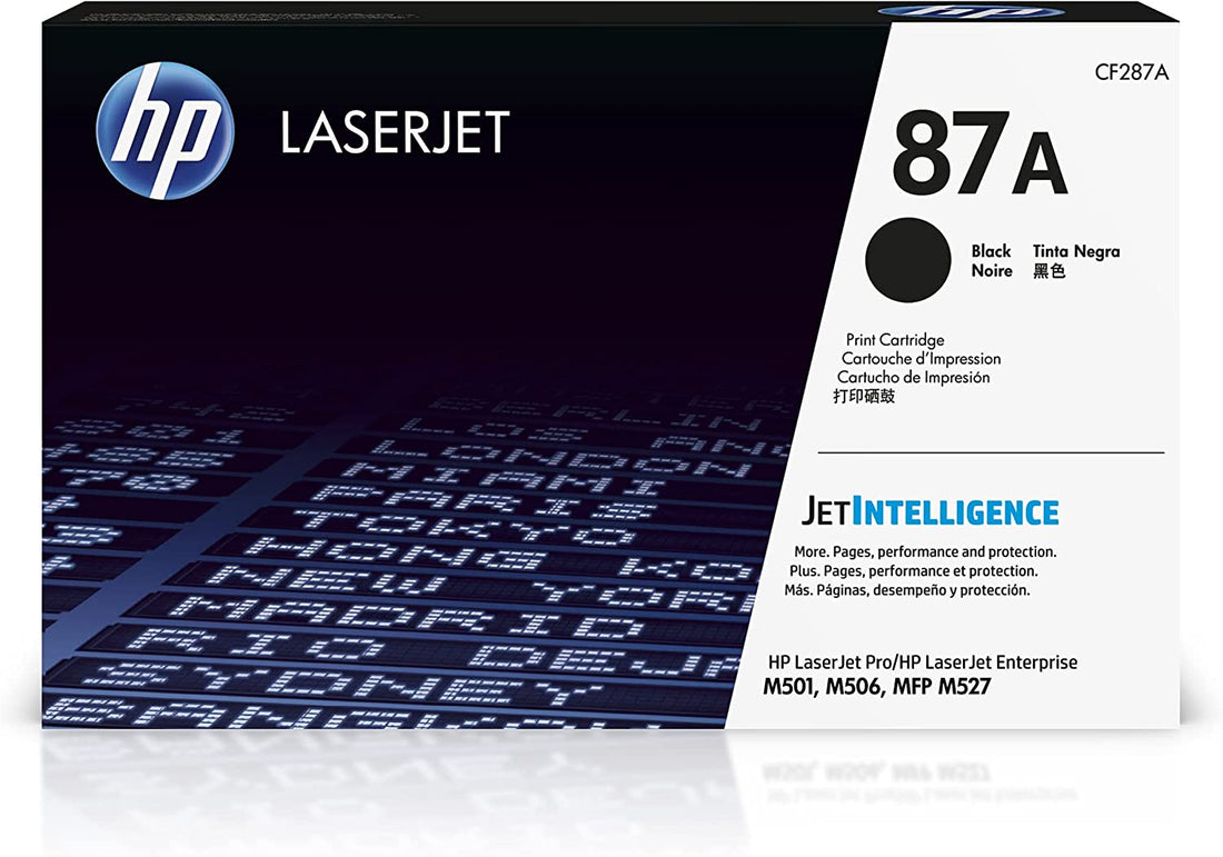 Genuine HP CF287A (87A) Black Printer Toner Cartridge – Ink Robot