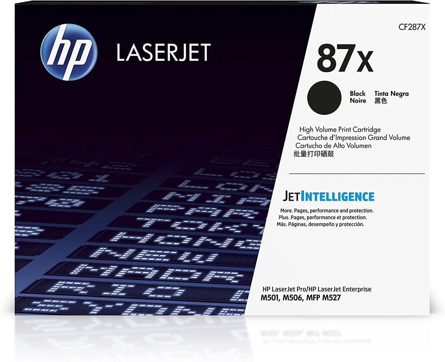 Genuine HP CF287X (87X) Black High Capacity Printer Toner Cartridge