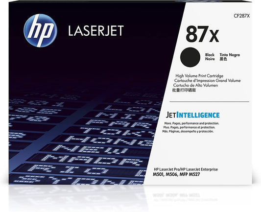 Genuine HP CF287X (87X) Black High Capacity Printer Toner Cartridge