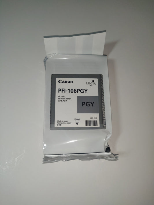 Genuine Canon PFI-106PGY Photo Grey Ink Cartridge ‎6631B001