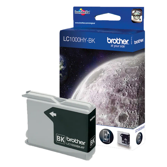 Genuine Brother LC1000HY-BK Black High Capacity Ink Cartridge