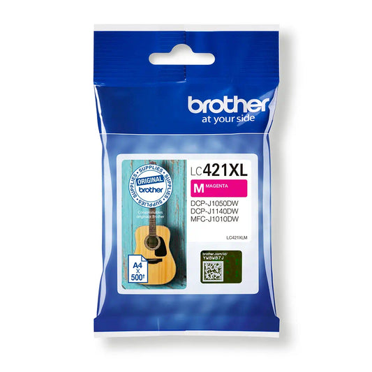 Genuine Brother LC421XL Magenta Ink Cartridge