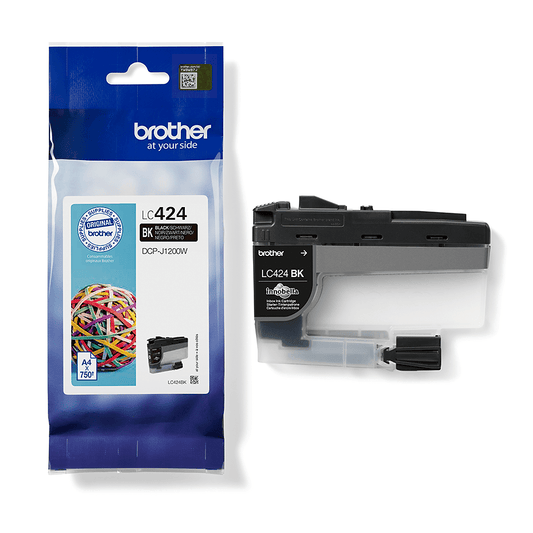 Genuine Brother LC424 Black Ink Cartridge