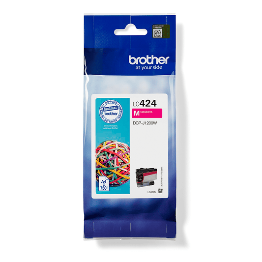 Genuine Brother LC424 Magenta Ink Cartridge