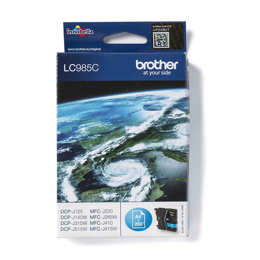 Genuine Brother LC985C Cyan Ink Cartridge