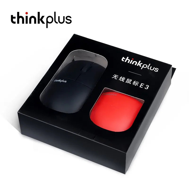 Lenovo Thinkplus E3 Wireless Mouse - Red/Black – Ink Robot