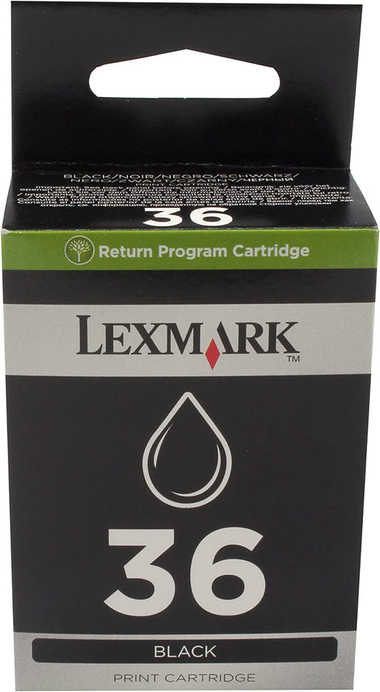Genuine Lexmark 36 Black Ink Cartridge 18C2130E