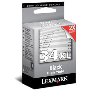 Genuine Lexmark 34XL Black Ink Cartridge