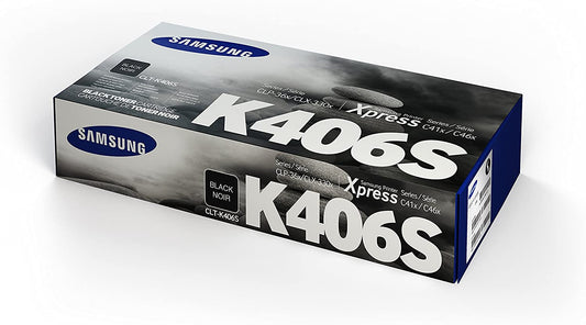 Genuine Samsung CLT-K406S Black Printer Toner Cartridge