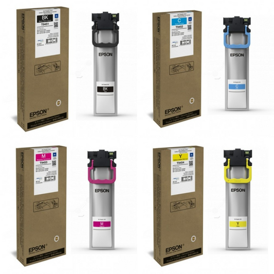 Genuine Epson T945 Ink Cartridge Multipack - Black/Cyan/Magenta/Yellow
