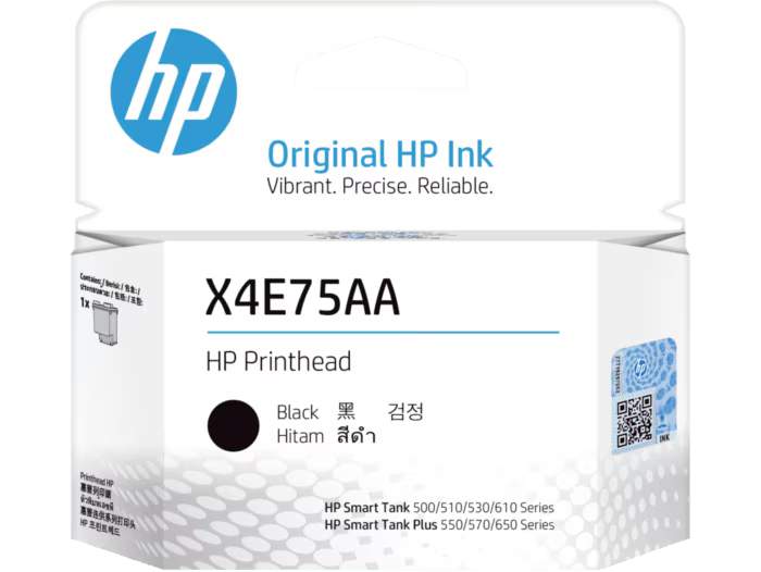 Genuine HP Smart Tank Black Printhead X4E75A
