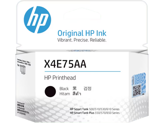 Genuine HP Smart Tank Black Printhead X4E75A