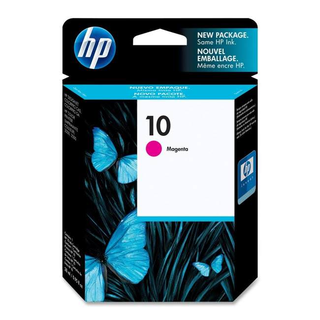 Genuine HP 10 Magenta Ink Cartridge C4843A