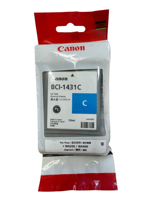 Genuine Canon BCI-1431 Cyan Ink Cartridge 8970A001AA