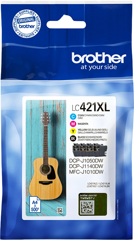 Genuine Brother LC421XL Ink Cartridge Multipack