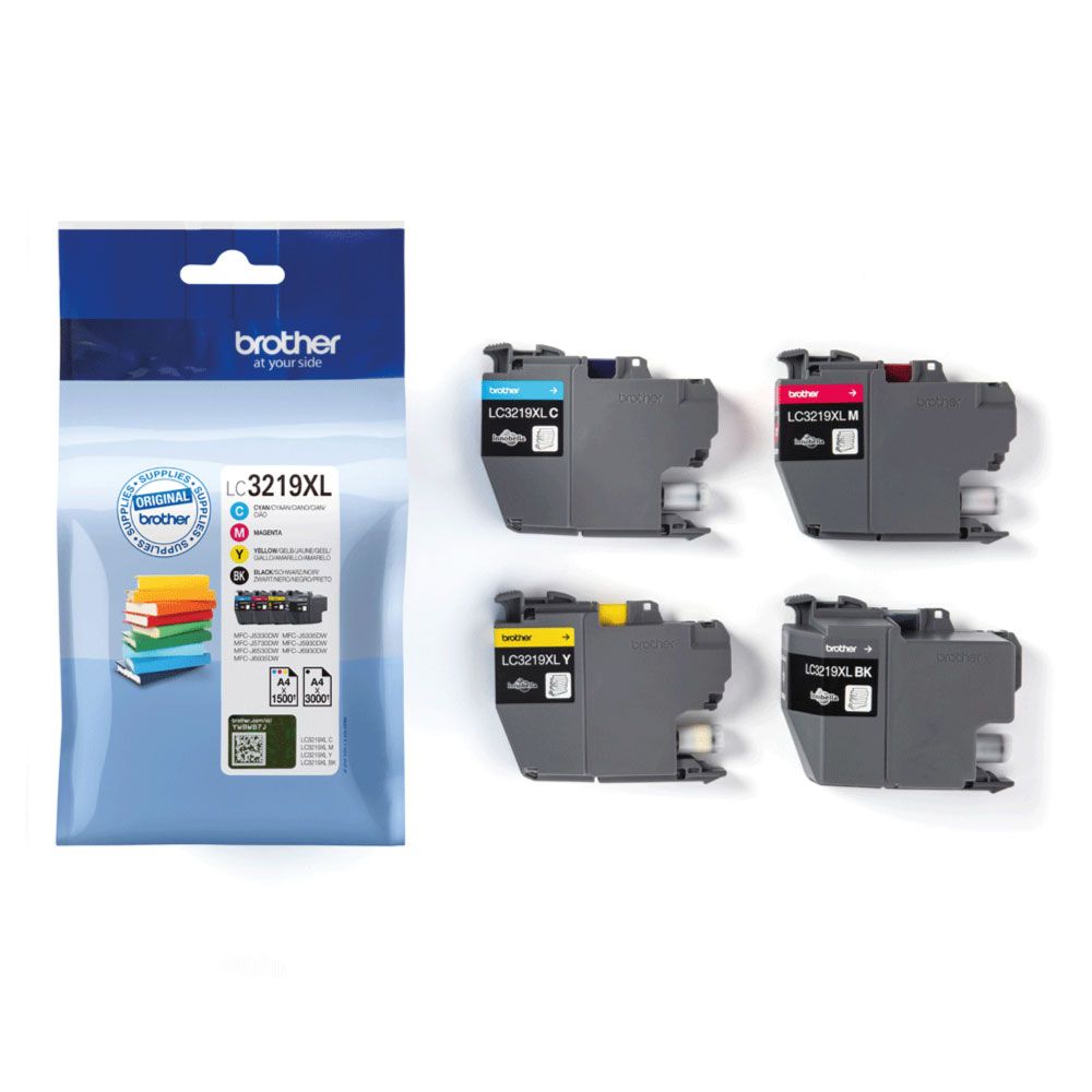 Genuine Brother LC3219XL Ink Cartridge Multipack