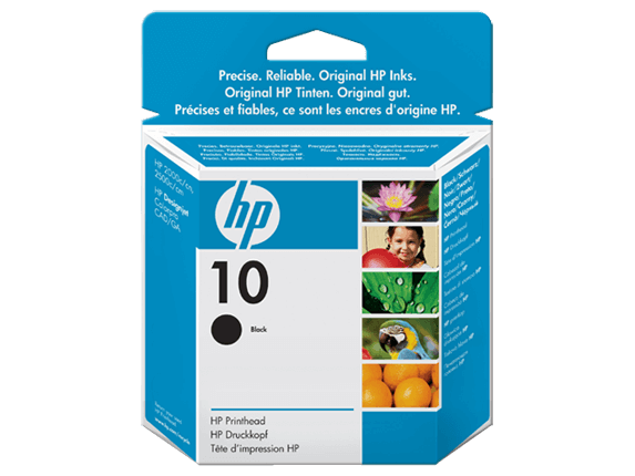 Genuine HP 10 Black Printhead C4800A