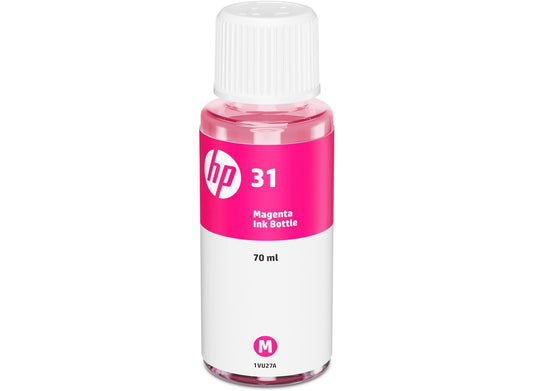 Genuine HP 31 Magenta Ink Bottle 1VU27A