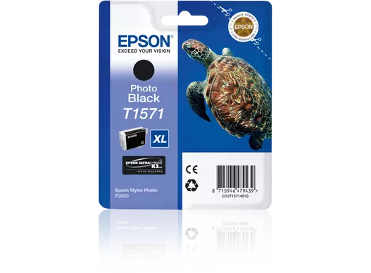 Genuine Epson T1571 Photo Black Ink Cartridge